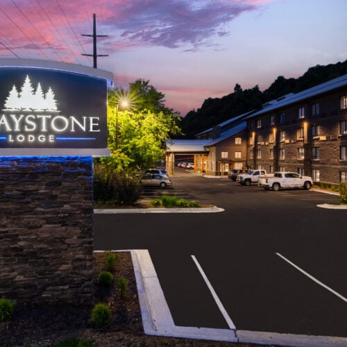 Graystone Lodge at Sunset